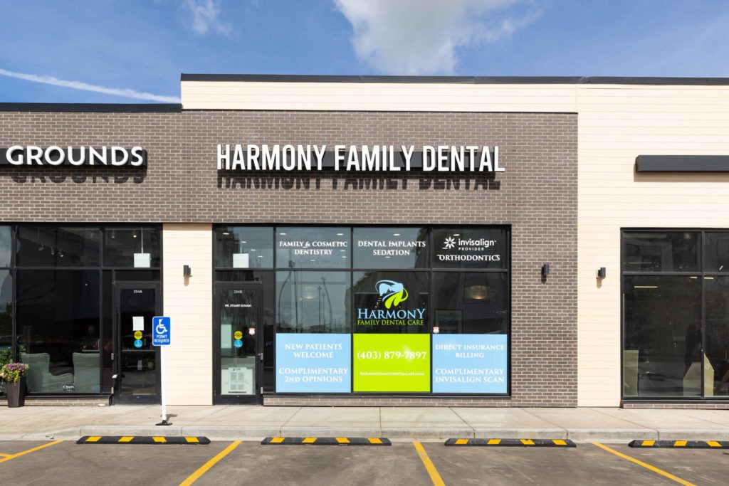 Clinic Exterior | Harmony Family Dental Care | Springbank General and Family Dentist